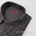 Hidden button-down long sleeve men's shirt